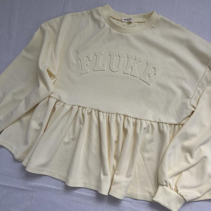 画像1: ペプラムトップス