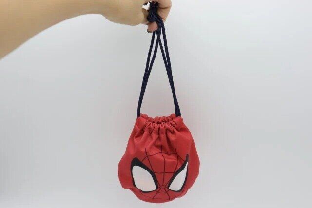 巾着、ダイカット（スパイディ）B 巾着、ダイカット（スパイディ）A サイズ感