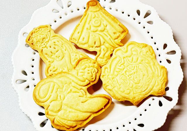 クッキー抜き型 2P 妖怪 完成