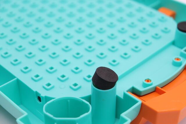 ダイソー ボードゲーム（アイスホッケー） 準備 すべり止め