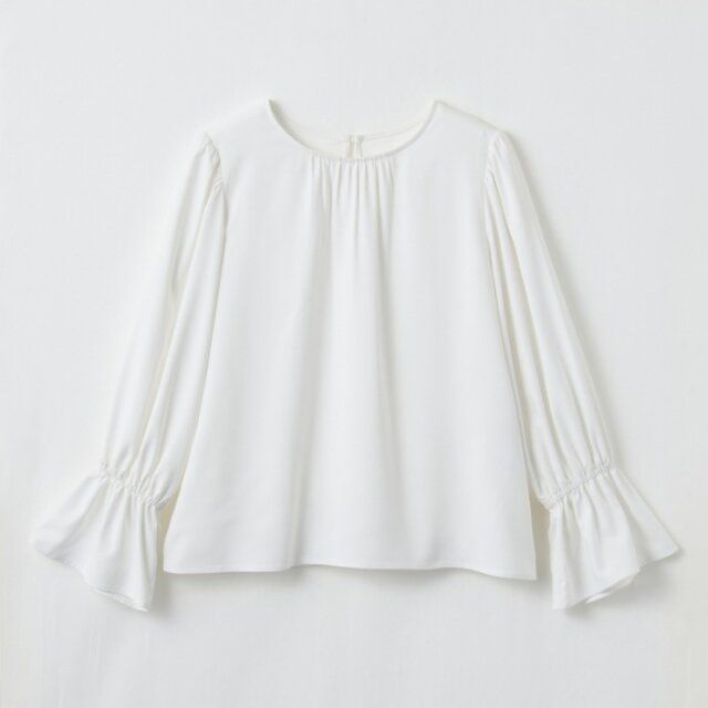 2025春しまむらレディースボリュームスリーブブラウス