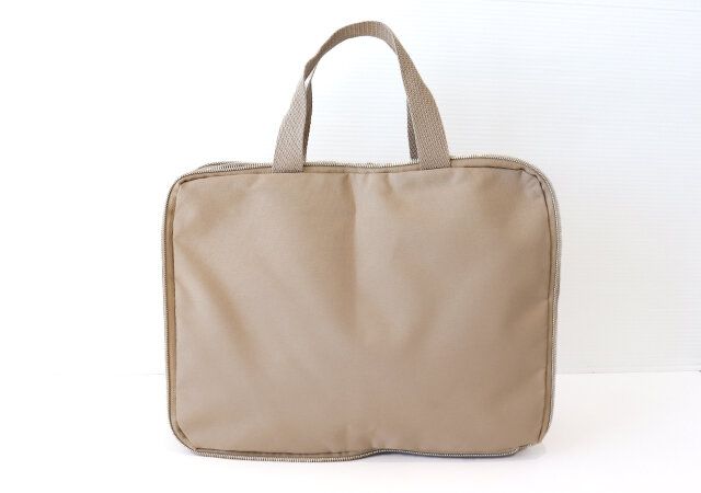 ミッフィーデザインの圧縮収納ポーチ 背面