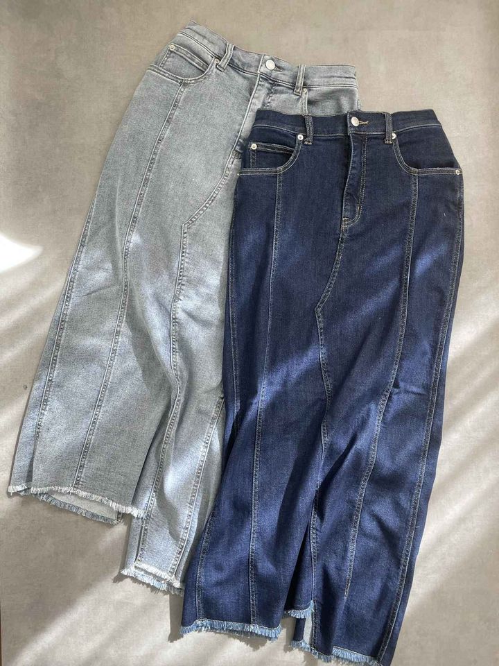 画像: 大人は1着欲しいタイトデニムスカート