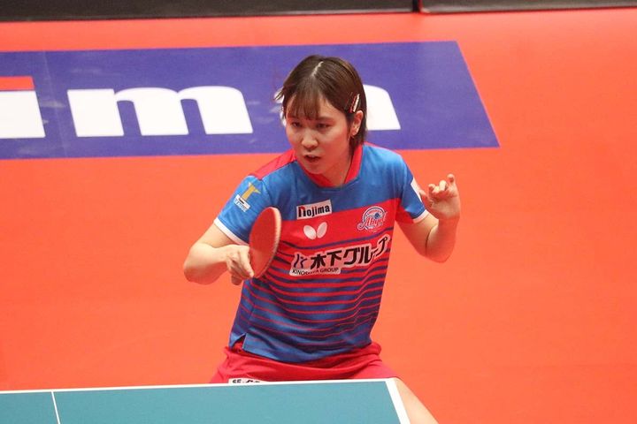 平野美宇 撮影：SPREAD編集部