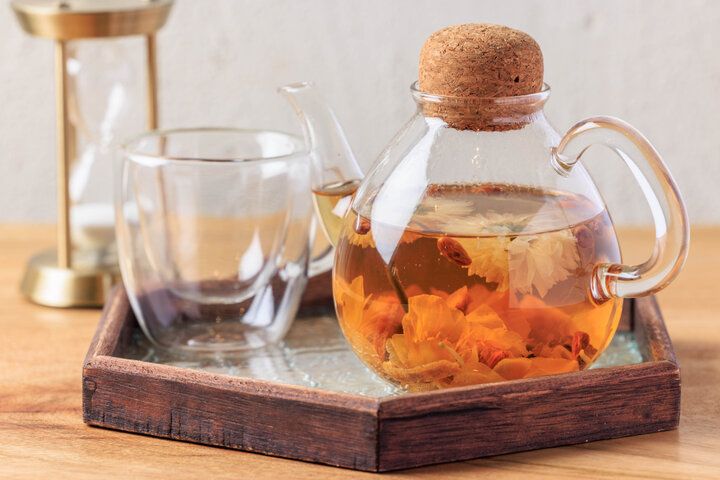 京都・哲学の道近くのカフェ「KOKU」で、香り高い花咲くシフォンケーキとお茶を♪