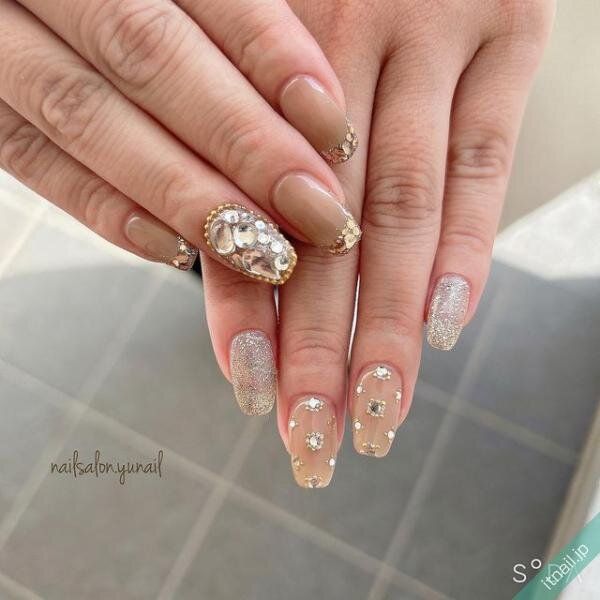 YUNAILが投稿したネイルデザイン [photoid:I0123239] via Itnail Design (747605)