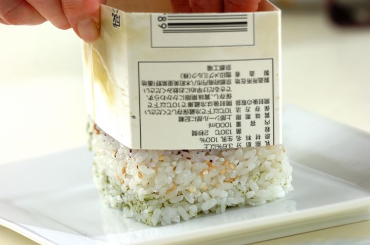 ひな祭りのデコレーション寿司の作り方5