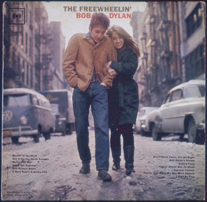 1963年にリリースされた2作目のスタジオ・アルバム『The Freewheelin' Bob Dylan』。