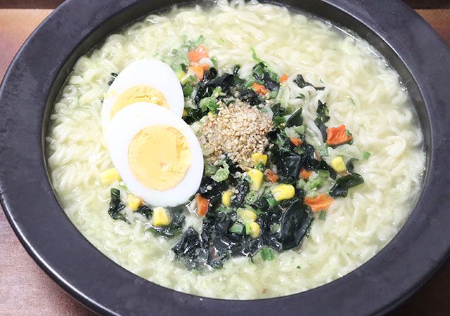 ダイソー ラーメンの具 調理例