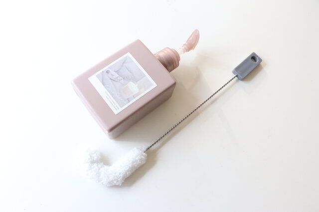 スミまで届くミニボトル洗い ボトル ブラシ