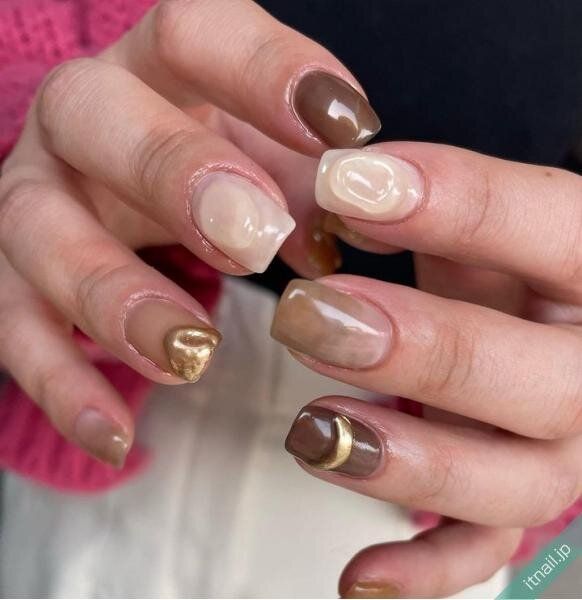 MILKが投稿したネイルデザイン [photoid:I0127790] via Itnail Design (747500)