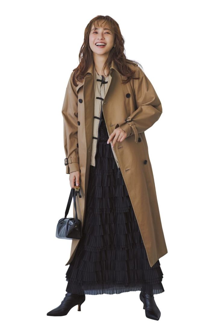 ハイクのトレントとインナーダウンベストのレイヤードコーデ