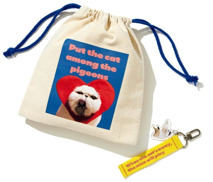 @pechanko_bocco コラボ 巾着袋（バースデイ・バー）