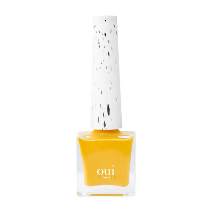 国際女性デー イエローネイル ミモザカラー oui nails ピールオフマニキュア 2