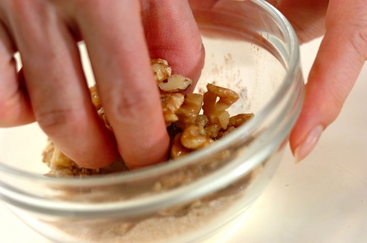 アップルクランブルの作り方1