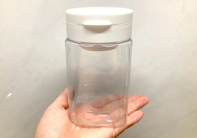 ダイソー 計量 キャニスター