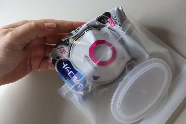 セリア フタ付きウェットシートケース クリア S ウェットティッシュ 使い方