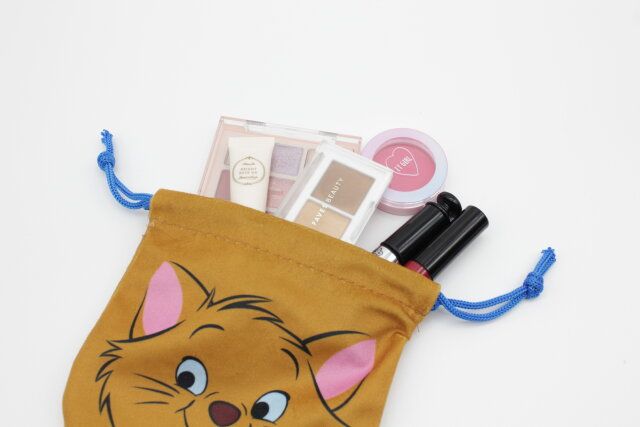 巾着、ダイカット（おしゃれキャット） 使用例