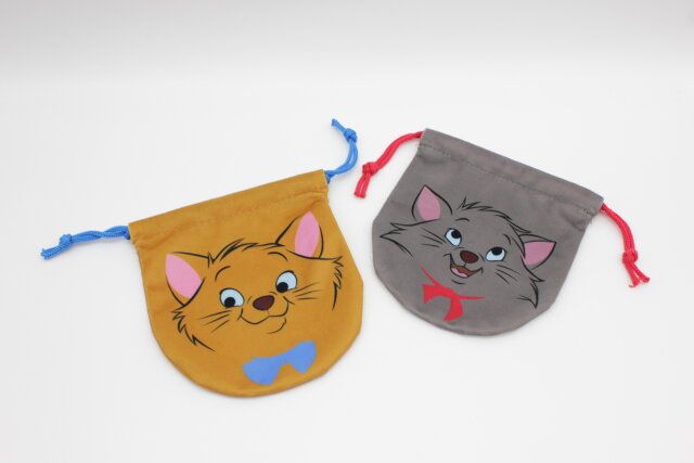 巾着、ダイカット（おしゃれキャット） デザイン
