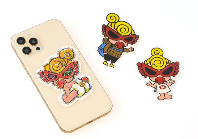 ヒスミニのバッグ付録 特別ステッカー 3種