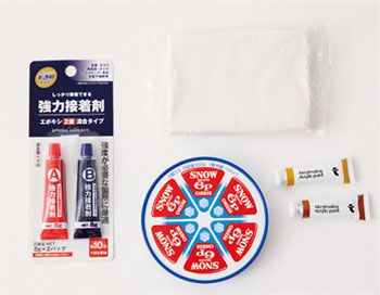 見て見て！ まるで本物！ 紙ねんどやチーズの箱のフタで作る「ホットケーキ」の作り方の画像2