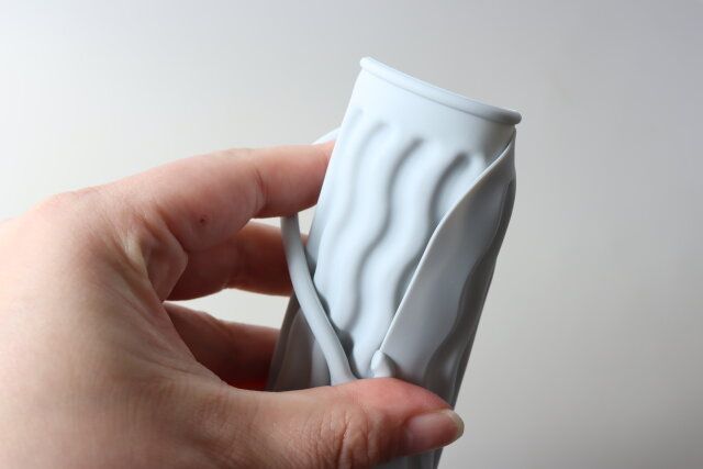 セリア 4576 ヘアアイロン用カバー シリコーンタイプ 使用例