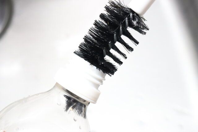 しなやかロングブラシ（ボトルの底がしっかり洗える） 使用方法