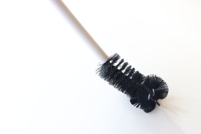 しなやかロングブラシ（ボトルの底がしっかり洗える） ブラシの形状