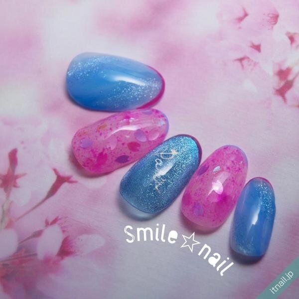 Smile☆nailが投稿したネイルデザイン [photoid:I0130162] via Itnail Design (747568)
