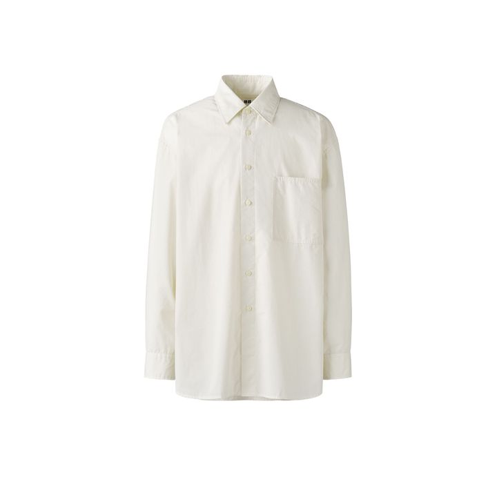 ロングオーバーサイズシャツ長袖 ¥4,990