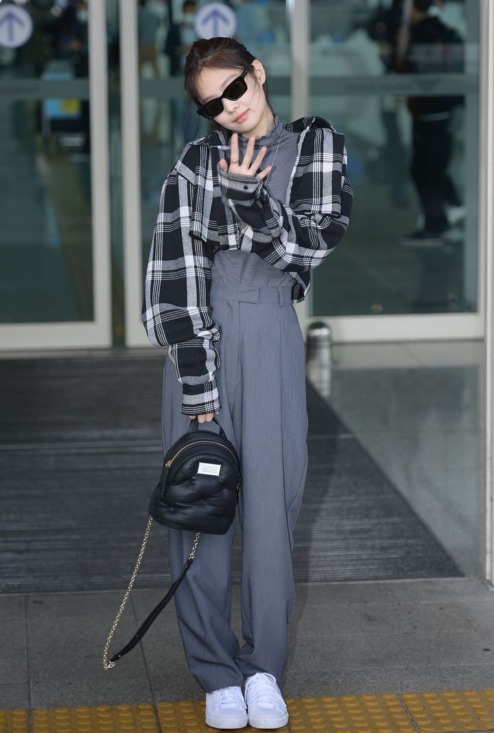 2020年2月、仁川国際空港にて。