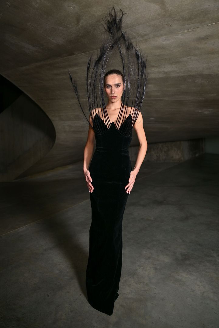 ハリス・リード 2025年春夏コレクションショーより。