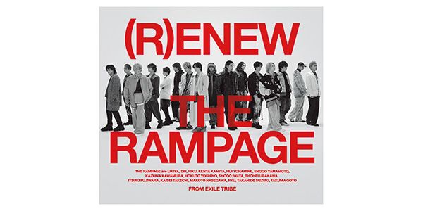 『（R）ENEW』MV盤［2CD＋DVDorBlu-ray］各￥5500、ドキュメント盤［2CD+DVDorBlu-ray］各￥6600、CD ONLY［2CD］￥4000