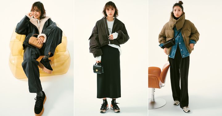 冬のキレイめスニーカーカジュアル３選