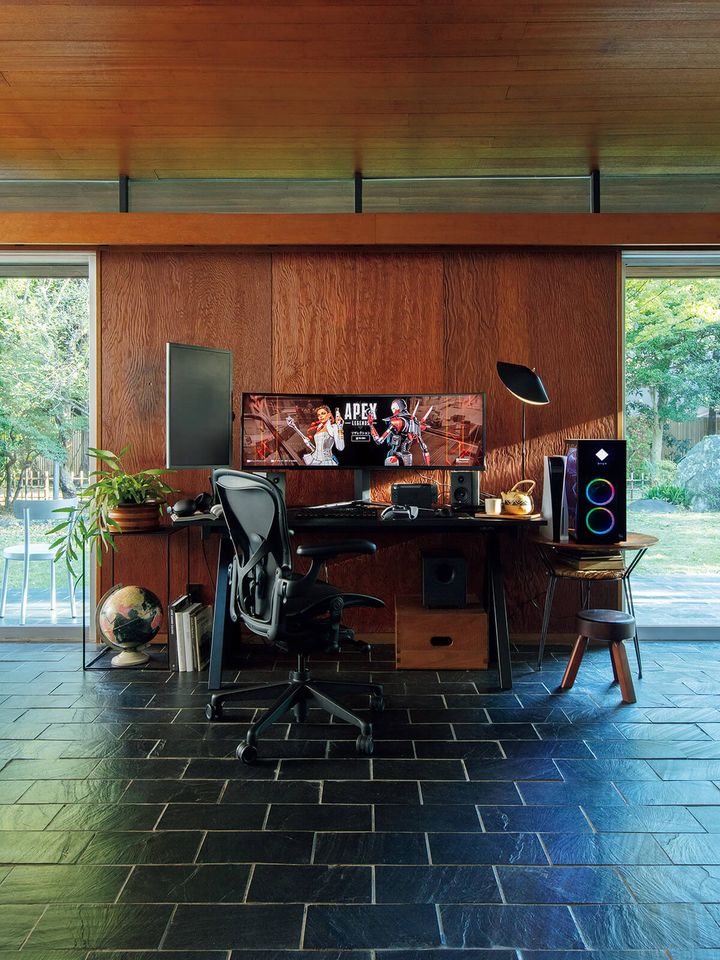 インテリアスタイリスト・川合将人のゲーム部屋