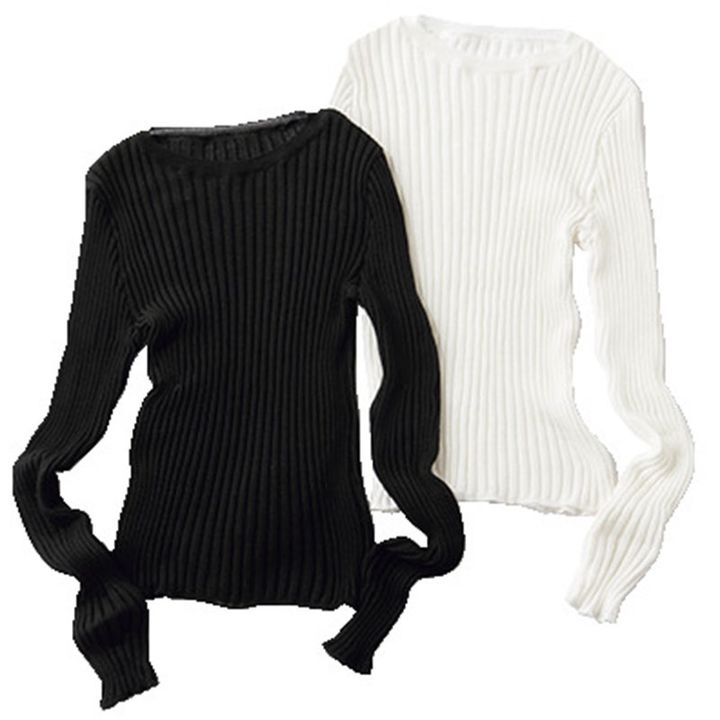 シアーリブニット