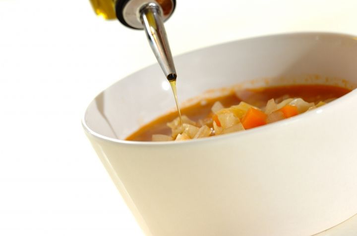 押し麦と野菜のスープの作り方4