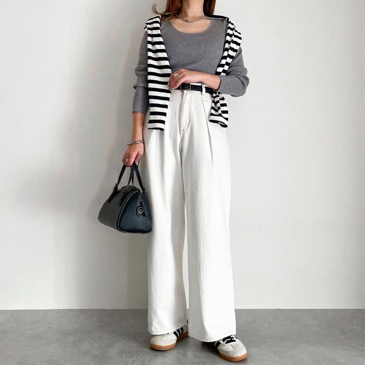 画像: 着回しコーデその2