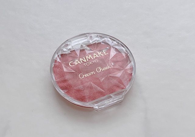 キャンメイク クリームチーク（パールタイプ） P02 ローズペタル