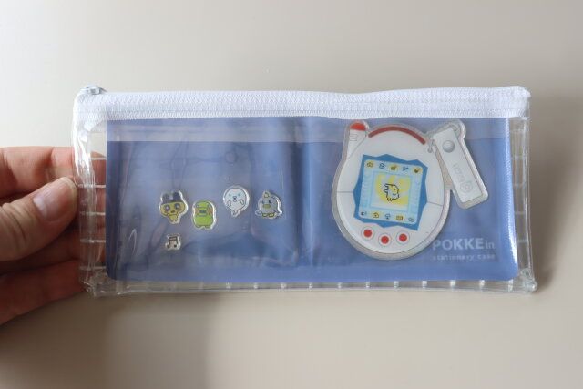 セリア 仕切りポケット付きケース ワイド 推し活 使用例