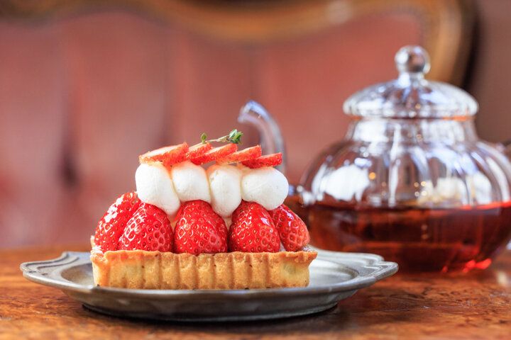京都東山のカフェ「Hyde & Away 京都東山店」で、フレッシュフルーツが爽やかなタルトを♪
