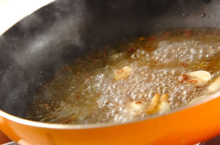 春野菜のパスタの作り方3