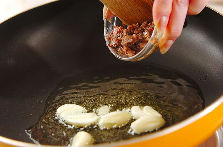 春野菜のパスタの作り方2