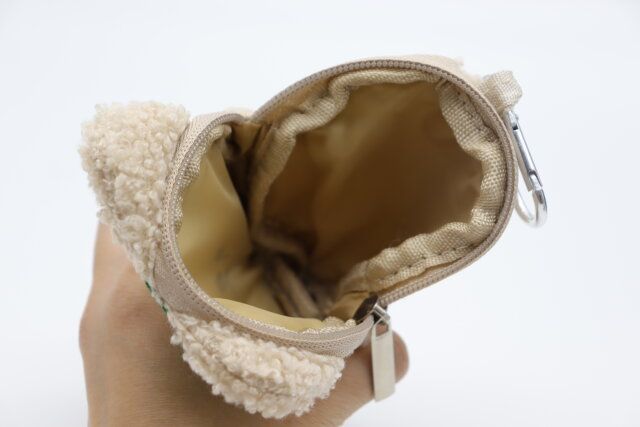 クアッカポーチ（10cm×10cm×2cm） 開口部