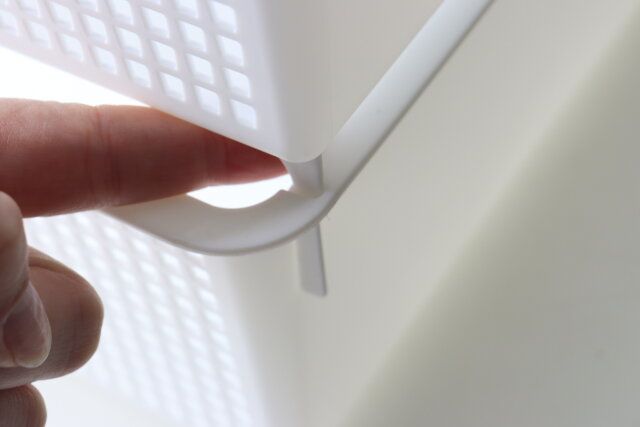 ダイソー 積み重ねられる収納トレー（ワイド） スタッキングできる