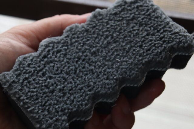 ダイソー フィルター汚れスッキリスポンジ 汚れ落ち