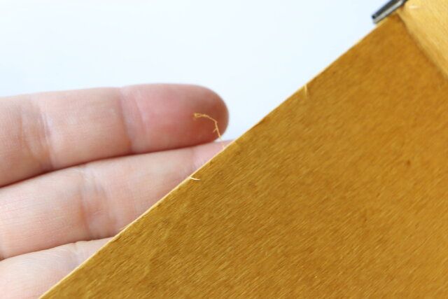 インテリア木製ウォールシェルフレクタングル2 ささくれ