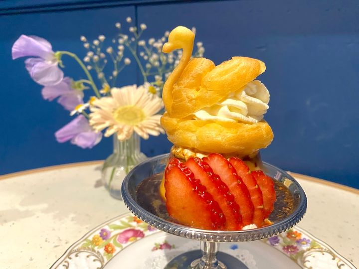 「白鳥の湖プリン」1150円