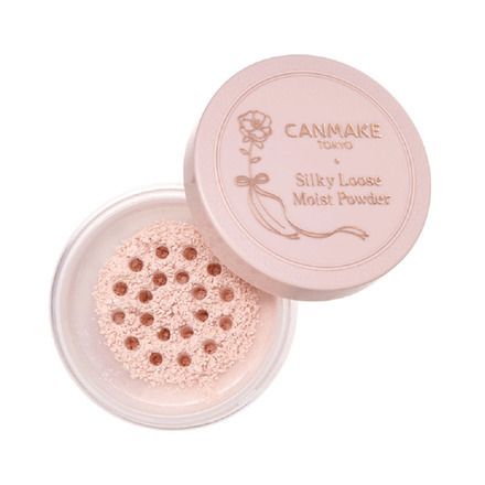 キャンメイク シルキールースモイストパウダー