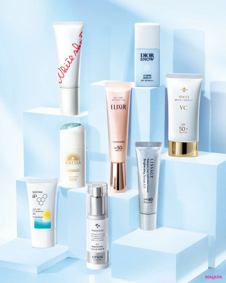 UV対策&ブライトニングを1本でこなす新作ブライトニングを公開。透明肌を目指すなら必見！